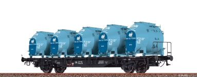 Brawa 49140 - H0 - Behältertragwagen Knorr, DB, Ep. III